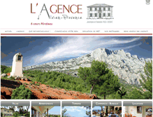Tablet Screenshot of agence-aix-en-provence.com
